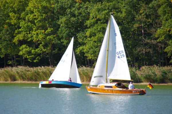 Segeln auf dem Ellertshäuser See